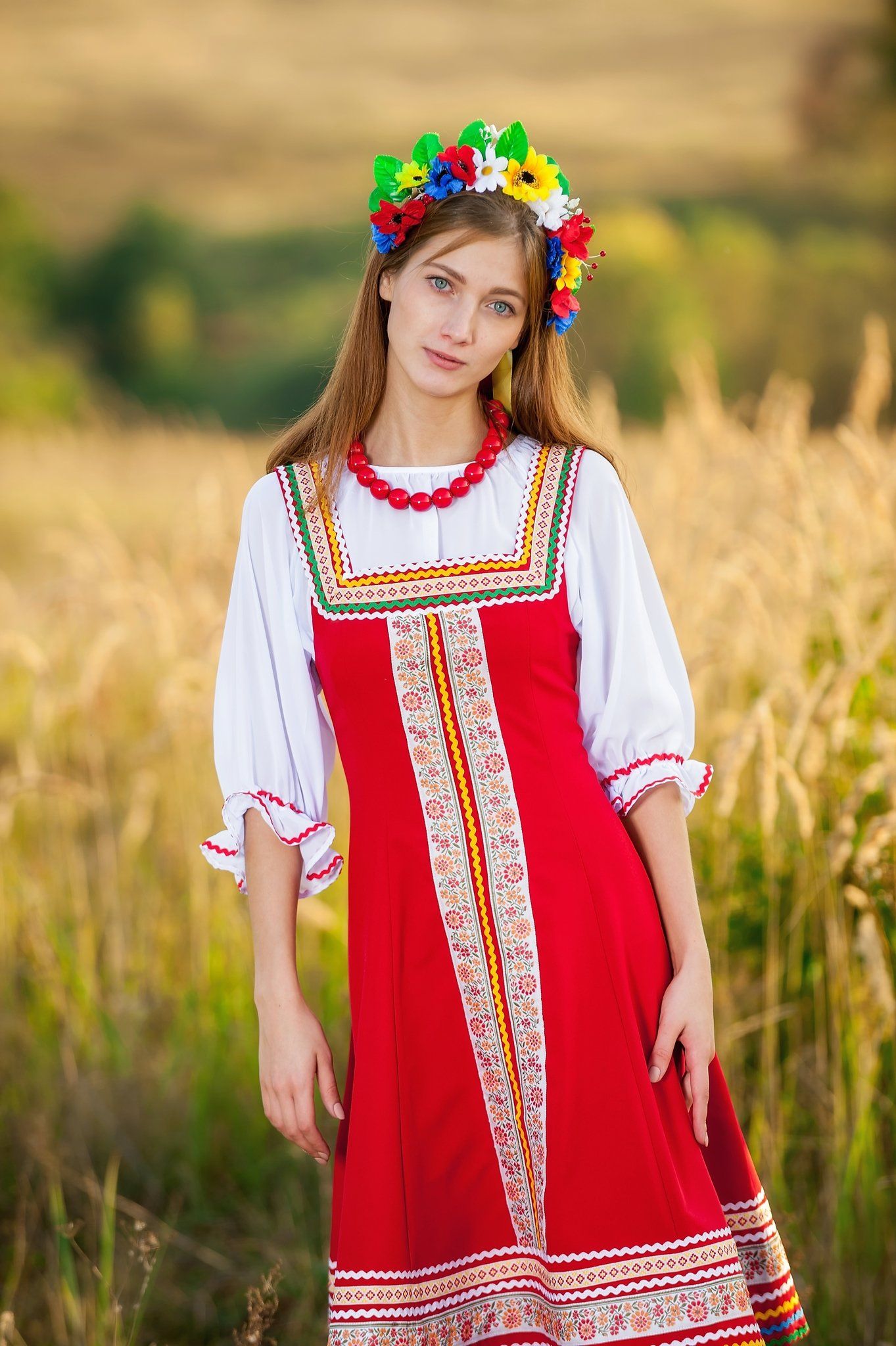Women in Slavic costumes in Quetta — step in, relax, and chat live